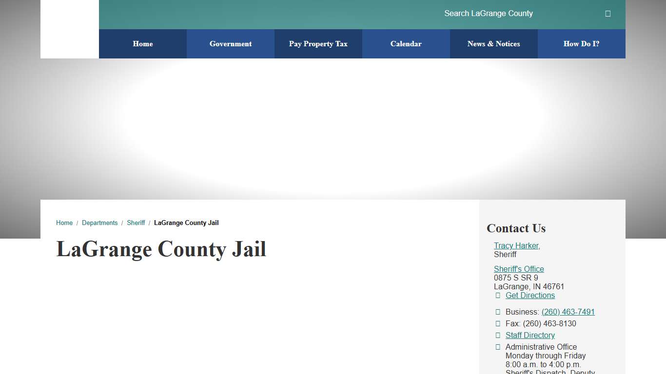 LaGrange County Jail / LaGrange County, Indiana